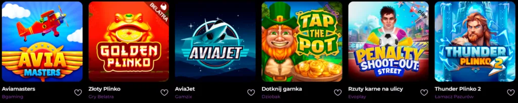 Gry w Spinmama Casino