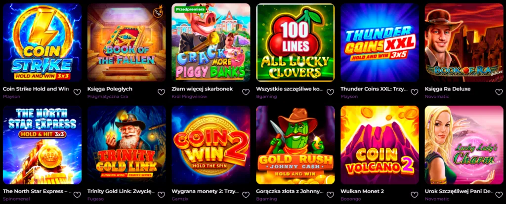 Gry w Spinmama Casino
